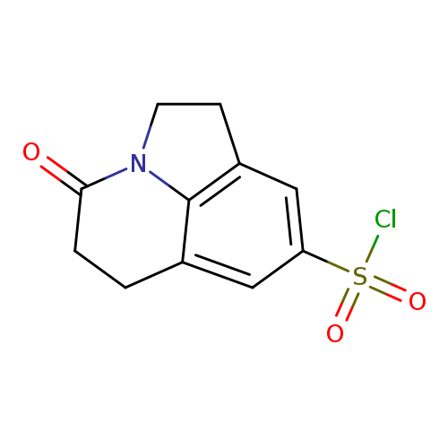 11-oxo-1-azatricyclo[6.3.1.0,4,12]dodeca-4(12),5,7-triene-6-sulfonyl chloride