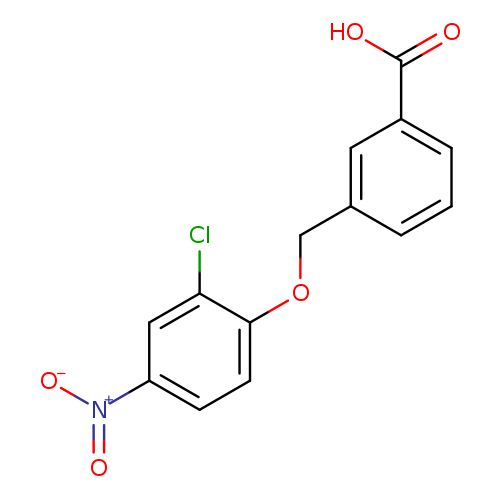 Benzoic acid, 3-[(2-chloro-4-nitrophenoxy)methyl]-