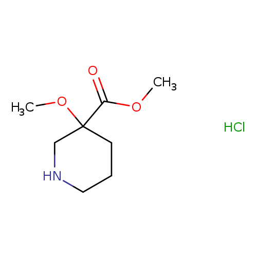methyl 3-methoxypiperidine-3-carboxylate hydrochloride