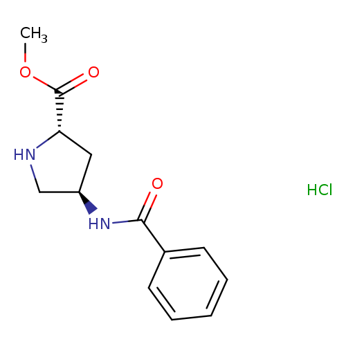 L-Proline, 4-(benzoylamino)-, methyl ester, hydrochloride (1:1), (4R)-