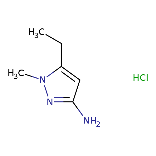 5-ethyl-1-methyl-1H-pyrazol-3-amine hydrochloride