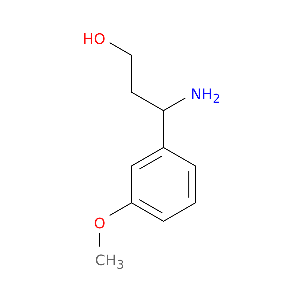 3-Amino-3-(3-methoxyphenyl)propan-1-ol