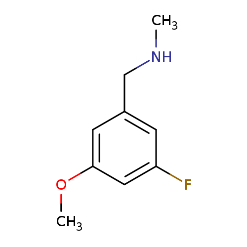[(3-Fluoro-5-methoxyphenyl)methyl](methyl)amine