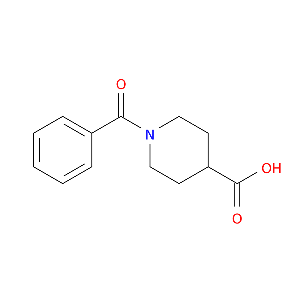 1-Benzoylpiperidine-4-carboxylic acid
