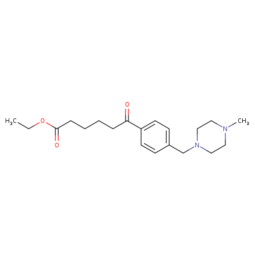 ETHYL 6-[4-(4-METHYLPIPERAZINOMETHYL)PHENYL]-6-OXOHEXANOATE
