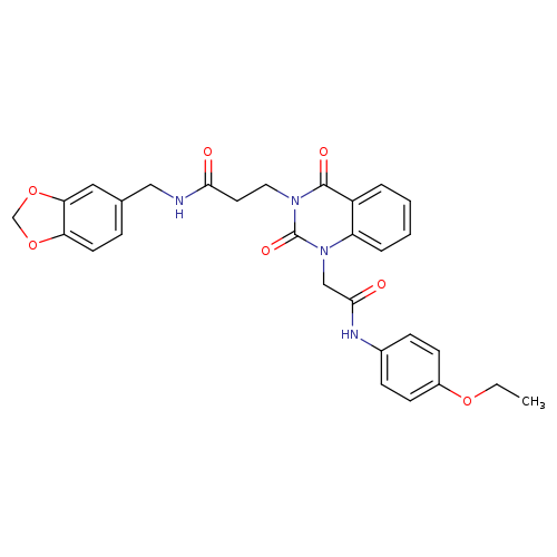 N-[(2H-1,3-benzodioxol-5-yl)methyl]-3-(1-{[(4-ethoxyphenyl)carbamoyl]methyl}-2,4-dioxo-1,2,3,4-tetrahydroquinazolin-3-yl)propanamide