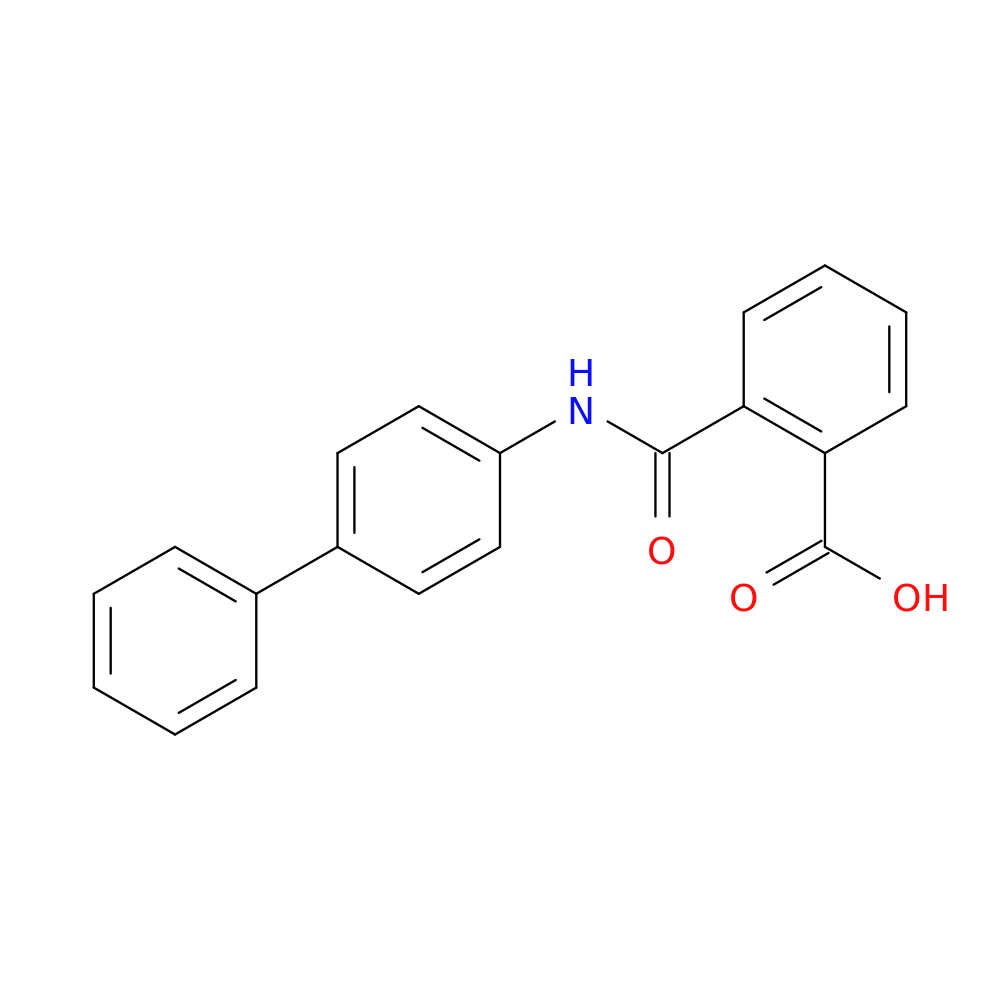 2-[([1,1'-Biphenyl]-4-ylamino)carbonyl]benzoic acid