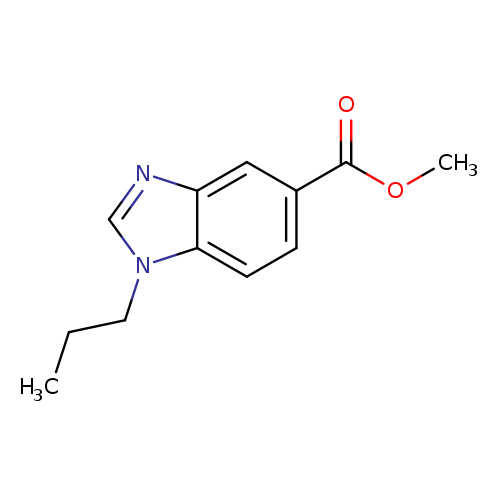 Methyl 1-propylbenzoimidazole-5-carboxylate