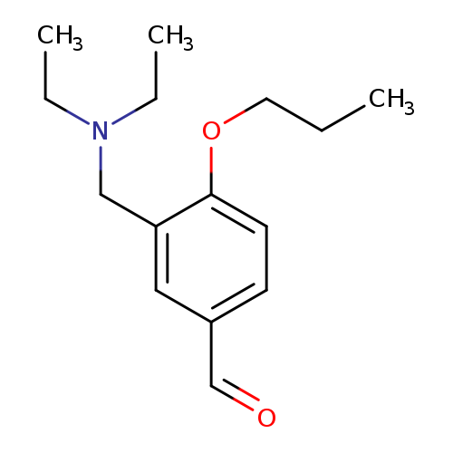 3-Diethylaminomethyl-4-propoxy-benzaldehyde