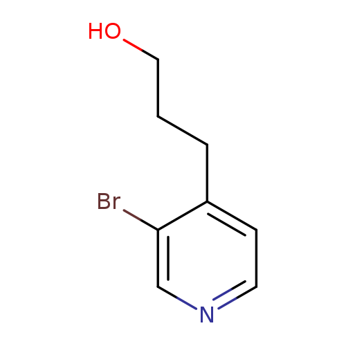3-(3-bromopyridin-4-yl)propan-1-ol