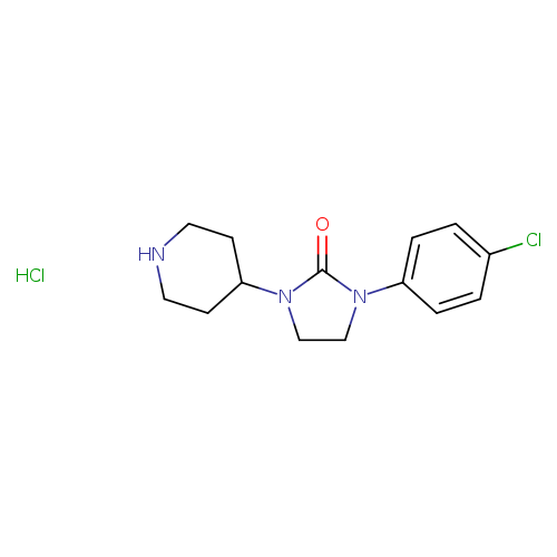 1-(4-chlorophenyl)-3-(piperidin-4-yl)imidazolidin-2-onehydrochloride