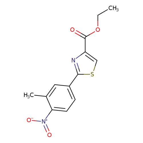 Ethyl 2-(3-methyl-4-nitrophenyl)thiazole-4-carboxylate