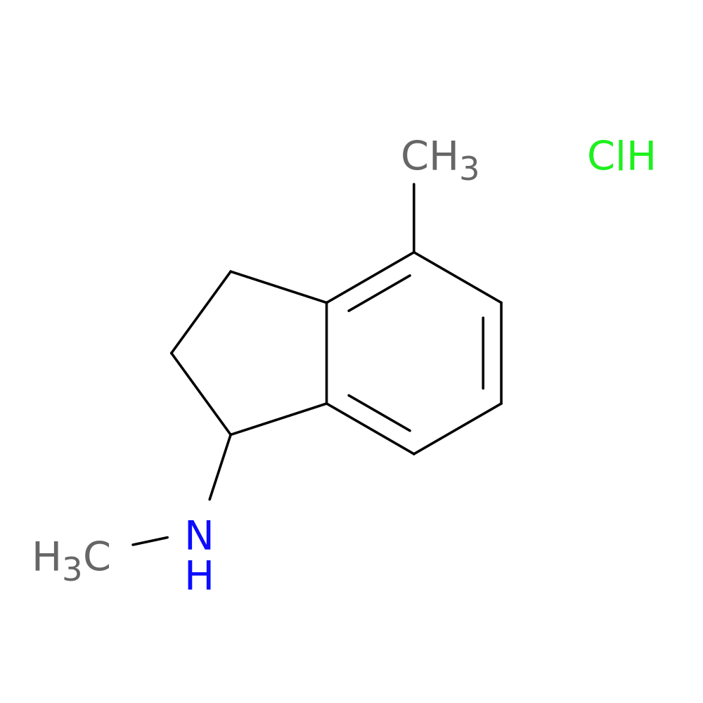 N,4-dimethyl-2,3-dihydro-1H-inden-1-amine hydrochloride