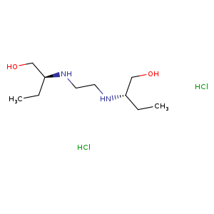 1-Butanol, 2,2'-(1,2-ethanediyldiimino)bis-, hydrochloride (1:2), (2S,2'S)-
