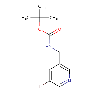 3-(N-BOC-aminomethyl)-5-bromopyridine