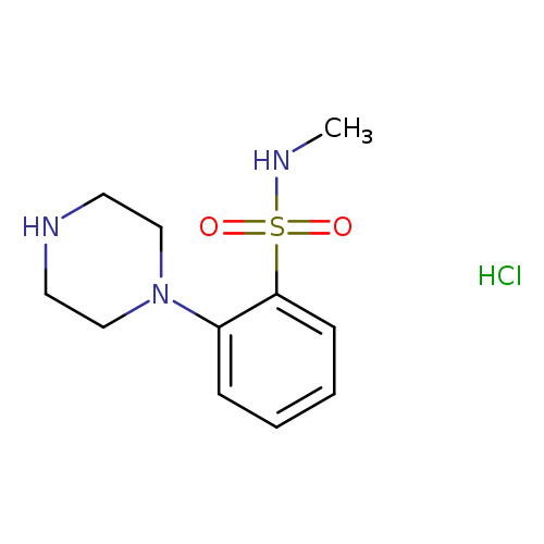 N-methyl-2-(piperazin-1-yl)benzenesulfonamide hydrochloride