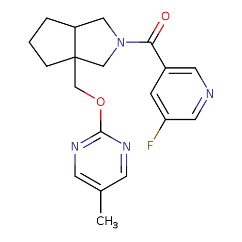 2-{[2-(5-fluoropyridine-3-carbonyl)-octahydrocyclopenta[c]pyrrol-3a-yl]methoxy}-5-methylpyrimidine