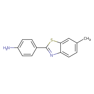 2-(4-Aminophenyl)-6-methylbenzothiazole