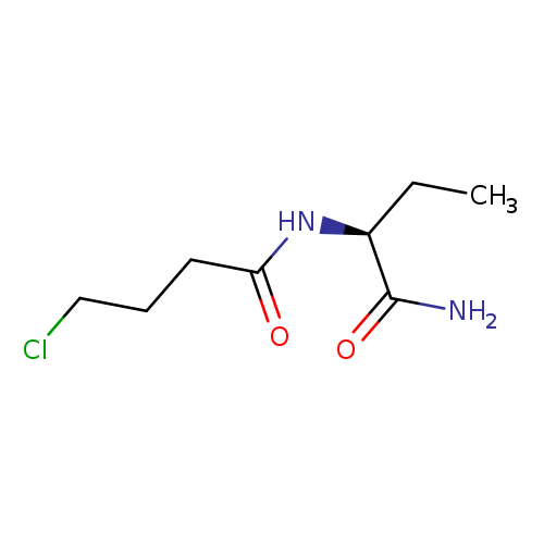 Butanamide, N-[(1S)-1-(aminocarbonyl)propyl]-4-chloro-