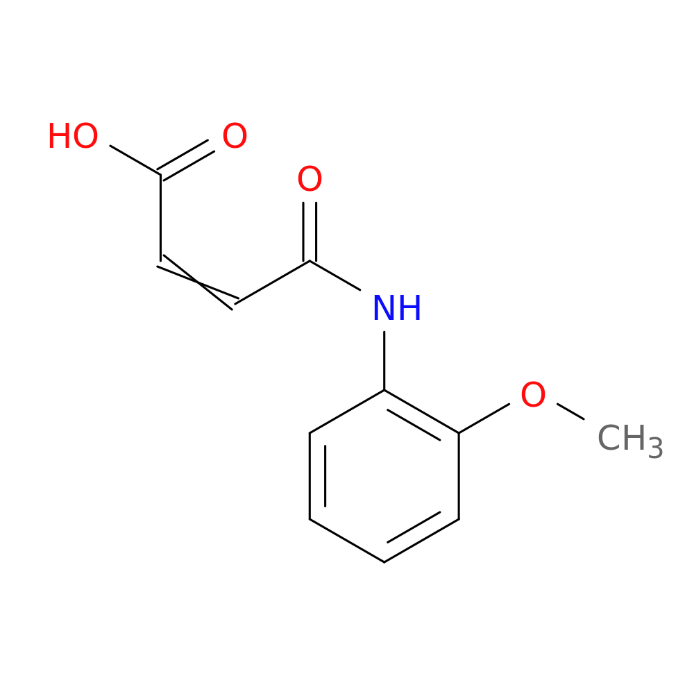 4-((2-Methoxyphenyl)amino)-4-oxobut-2-enoic acid