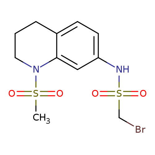 1-bromo-N-(1-methanesulfonyl-1,2,3,4-tetrahydroquinolin-7-yl)methanesulfonamide