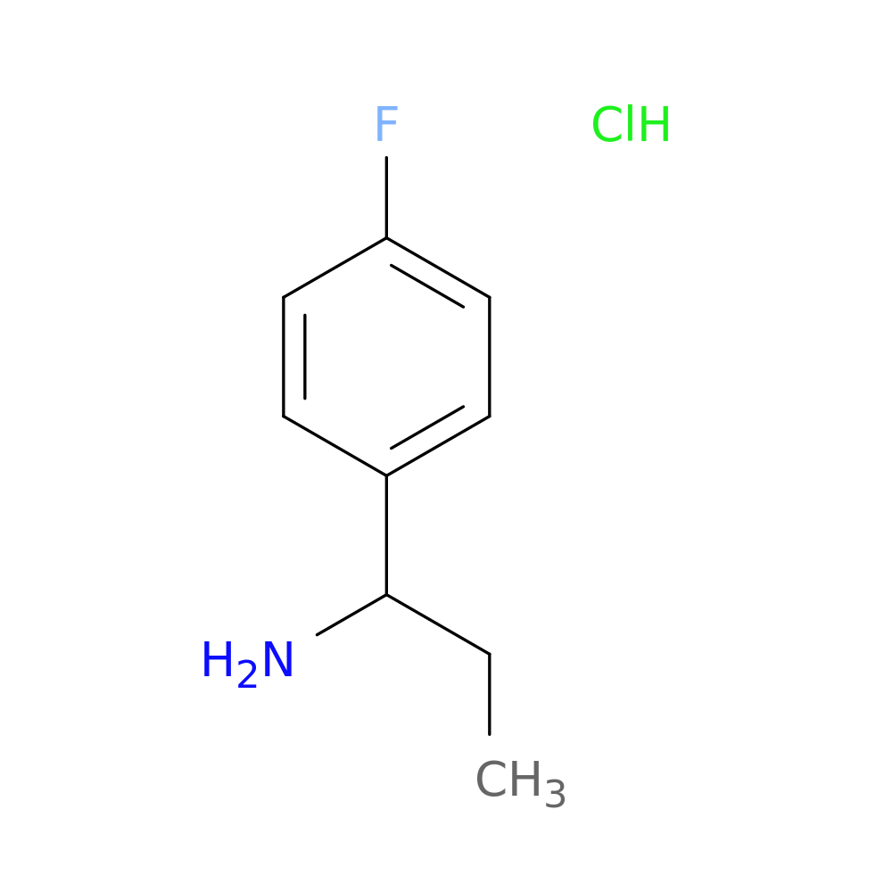 1-(4-Fluorophenyl)propan-1-amine hydrochloride