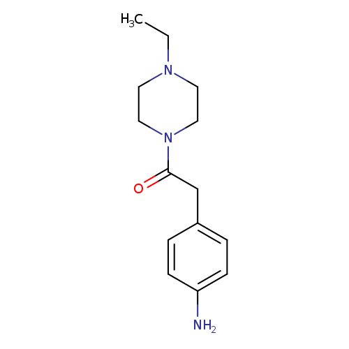 2-(4-aminophenyl)-1-(4-ethylpiperazin-1-yl)ethan-1-one