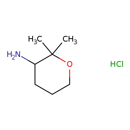 2,2-dimethyloxan-3-amine hydrochloride