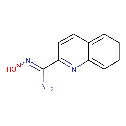 (Z)-N'-hydroxyquinoline-2-carboximidamide