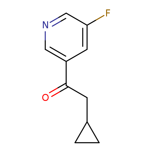 2-cyclopropyl-1-(5-fluoropyridin-3-yl)ethan-1-one