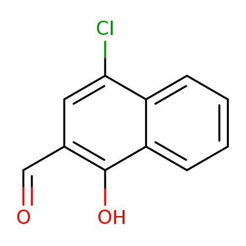 4-chloro-1-hydroxynaphthalene-2-carbaldehyde