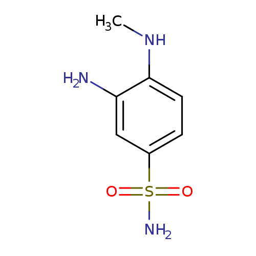 3-AMINO-4-(METHYLAMINO)BENZENE-1-SULFONAMIDE