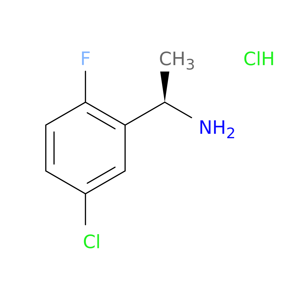 (R)-1-(5-Chloro-2-Fluorophenyl)Ethanamine Hydrochloride