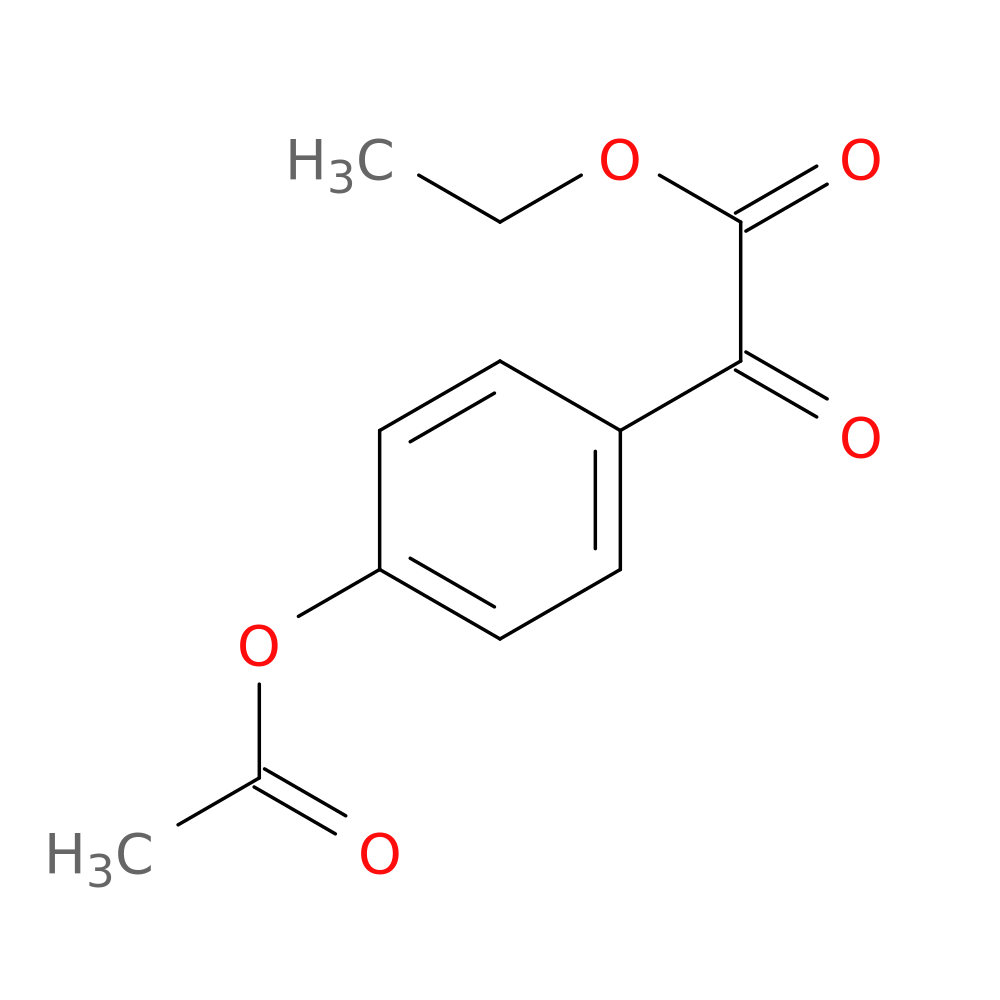 Ethyl 4-acetoxybenzoylformate