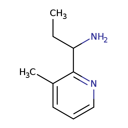 [1-(3-Methylpyridin-2-yl)propyl]amine