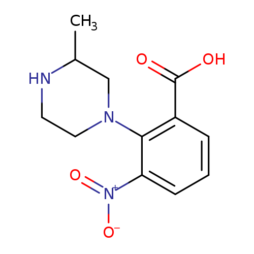 Benzoic acid,2-(3-methyl-1-piperazinyl)-3-nitro-