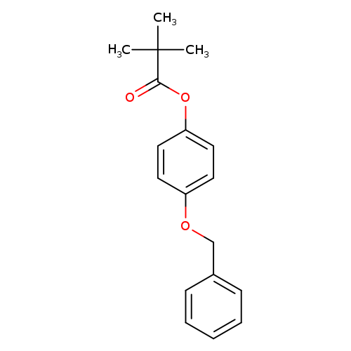4-(benzyloxy)phenyl 2,2-dimethylpropanoate