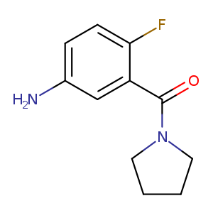 (5-amino-2-fluorophenyl)(pyrrolidin-1-yl)methanone