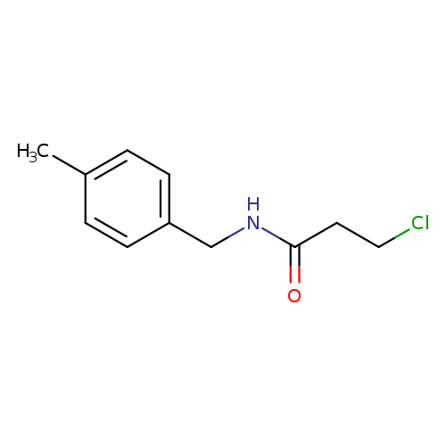 3-Chloro-n-(4-methylbenzyl)propanamide