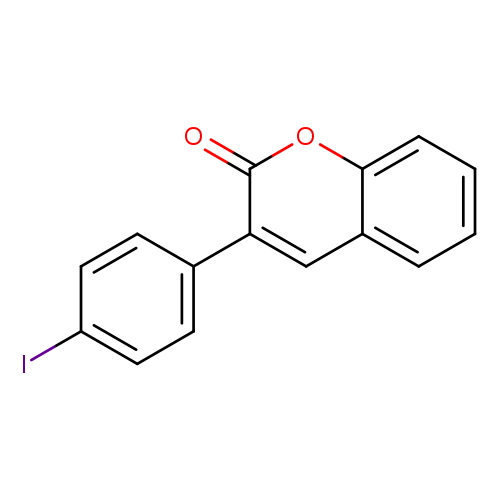 3-(4-Iodophenyl)-2h-chromen-2-one