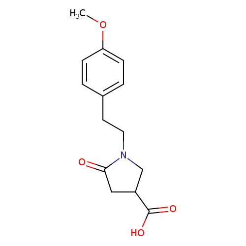 1-(4-Methoxyphenethyl)-5-oxopyrrolidine-3-carboxylic acid