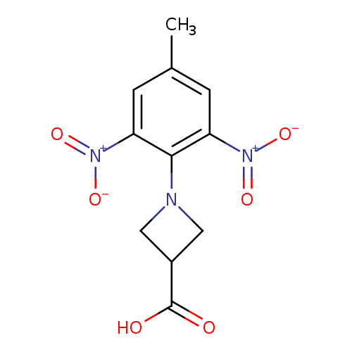 1-(4-methyl-2,6-dinitrophenyl)azetidine-3-carboxylic acid