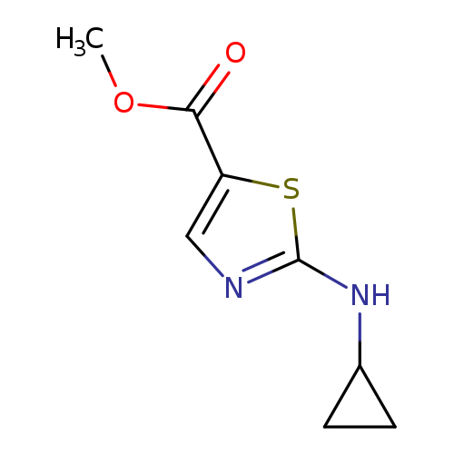 Methyl 2-(cyclopropylamino)-1,3-thiazole-5-carboxylate
