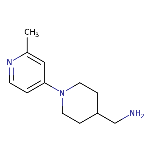 [1-(2-methylpyridin-4-yl)piperidin-4-yl]methanamine