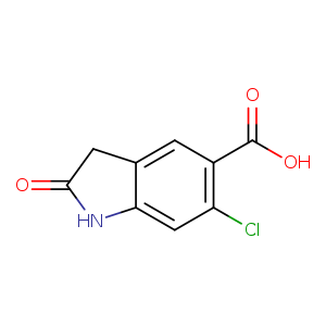 6-Chloro-2-oxoindoline-5-carboxylic acid
