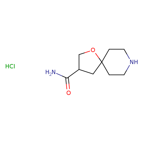 1-oxa-8-azaspiro[4.5]decane-3-carboxamidehydrochloride