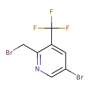 5-bromo-2-(bromomethyl)-3-(trifluoromethyl)pyridine