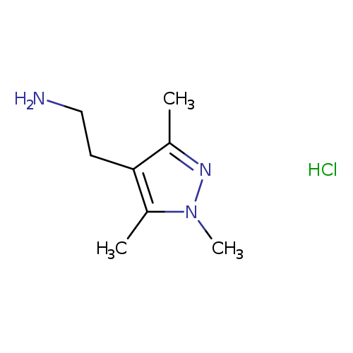 2-(trimethyl-1H-pyrazol-4-yl)ethan-1-amine hydrochloride