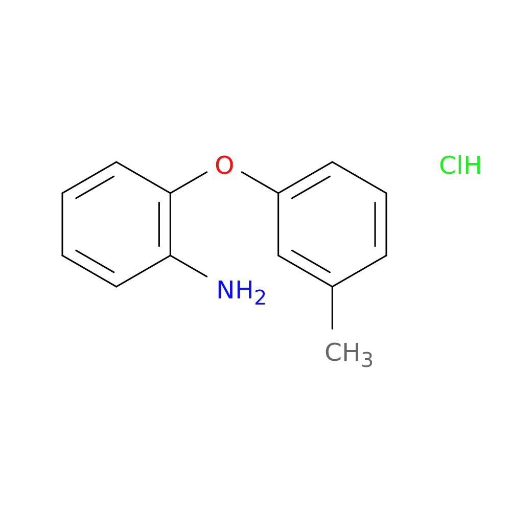 [2-(3-methylphenoxy)phenyl]amine hydrochloride
