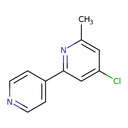 4-Chloro-2-methyl-6-(pyridin-4-yl)pyridine